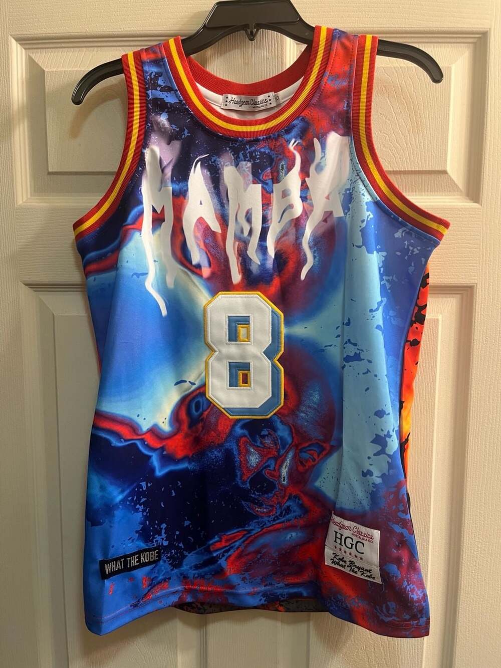 Headgear Classics What The Kobe Basketball Jersey Size XS